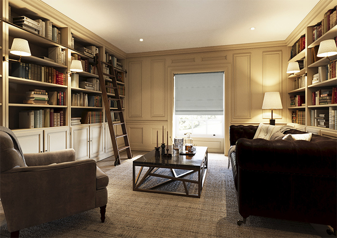 Windermere, Fog - Twist&Fit Roman Blind - Image 7